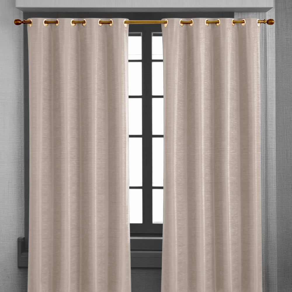 Cortina Toledo Home Elegance / Gris Claro con Aros – 54" x 84" - Home Elegance - Titan.com.pa - 2100000279647