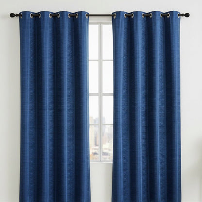 Cortina Toledo Home Elegance / Navy con Aros – 54" x 84" - Home Elegance - Titan.com.pa - 2100000536870
