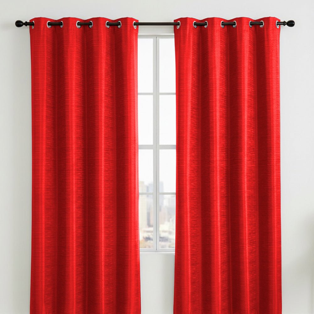 Cortina Toledo Home Elegance / Red con Aros – 54" x 84" - Home Elegance - Titan.com.pa - 2100000656349