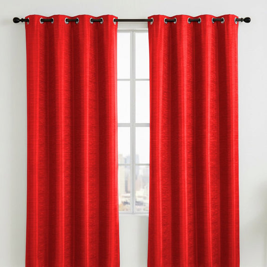 Cortina Toledo Home Elegance / Red con Aros – 54" x 84" - Home Elegance - Titan.com.pa - 2100000656349