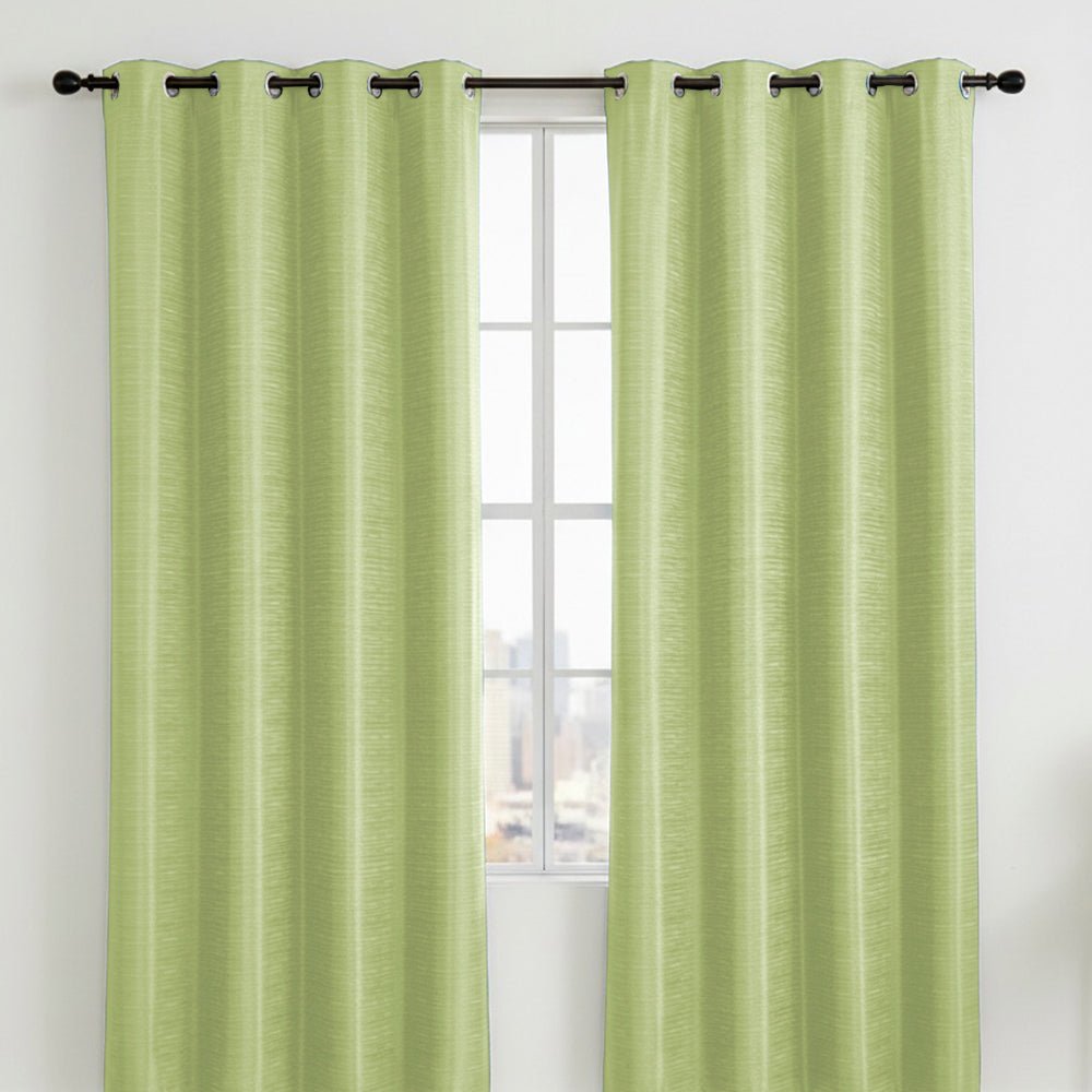 Cortina Toledo Home Elegance / Sage con Aros – 54" x 84" - Home Elegance - Titan.com.pa - 2100000819690