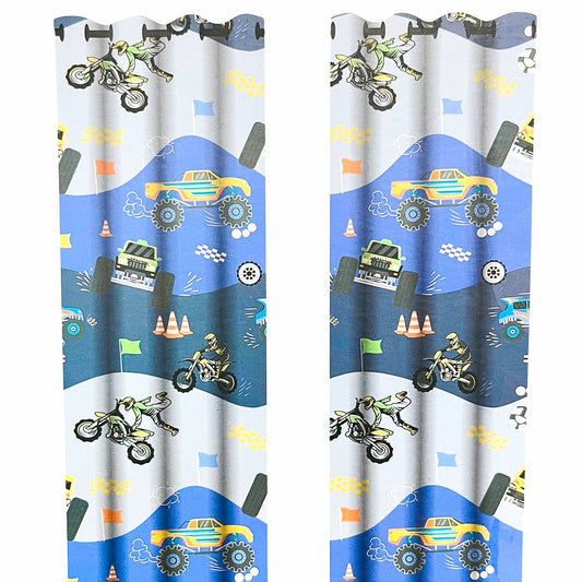Cortina Truck Road 55” X 84” C/Aros P/Niño Home Accents - Home Accents - Titan.com.pa - 7453130021408
