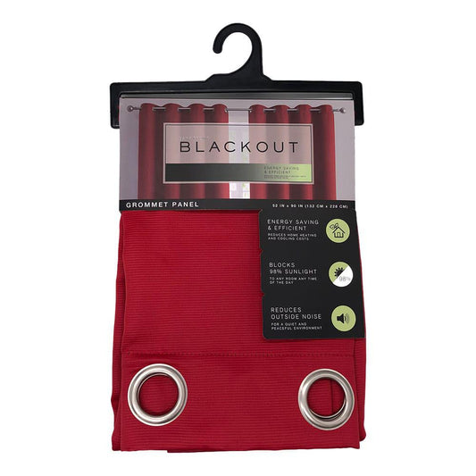 Cortina Victoria Classics Apollo Blackout de 55" x 90" - Rojo