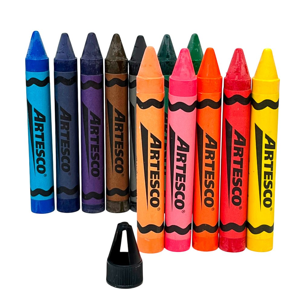 Crayones Artesco Jumbo / 12 Colores - Artesco - Titan.com.pa - 7750082002647