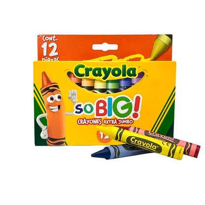 Crayones Crayola Extra Jumbo – 12 Colores - Crayola - Titan.com.pa - 2150110139089