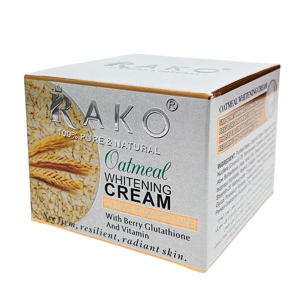 Crema Blanqueadora De Avena Brillo E Hidratación 200 G - Rako - Rako - Titan.com.pa - 6973964133821
