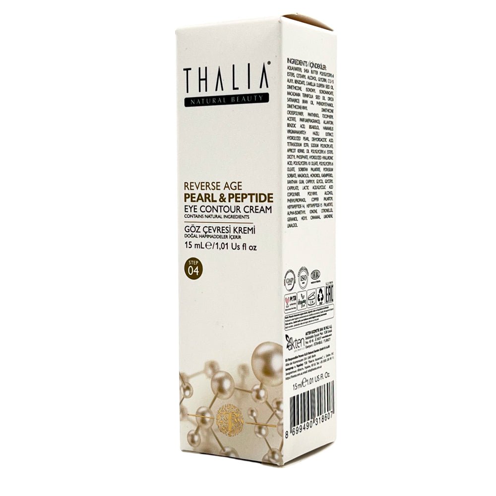 Crema Contorno de Ojos Antiedad / Pearl & Peptide / 15 ml - Thalia - Titan.com.pa - 8699490318607