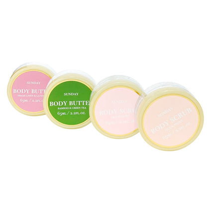 Crema Corporal Fashion 4 Piezas Sunday - Koopman - Titan.com.pa - 8721037490184