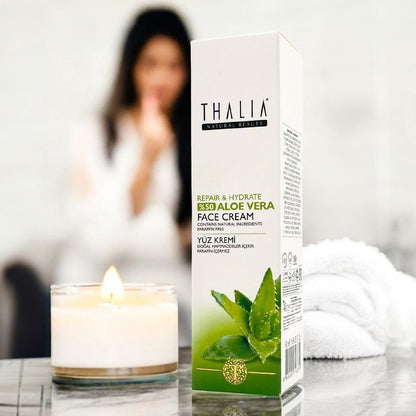 Crema Facial Hidratante Thalia Con Aloe Vera - 50Ml - Thalia - Titan.com.pa - 8699490318331