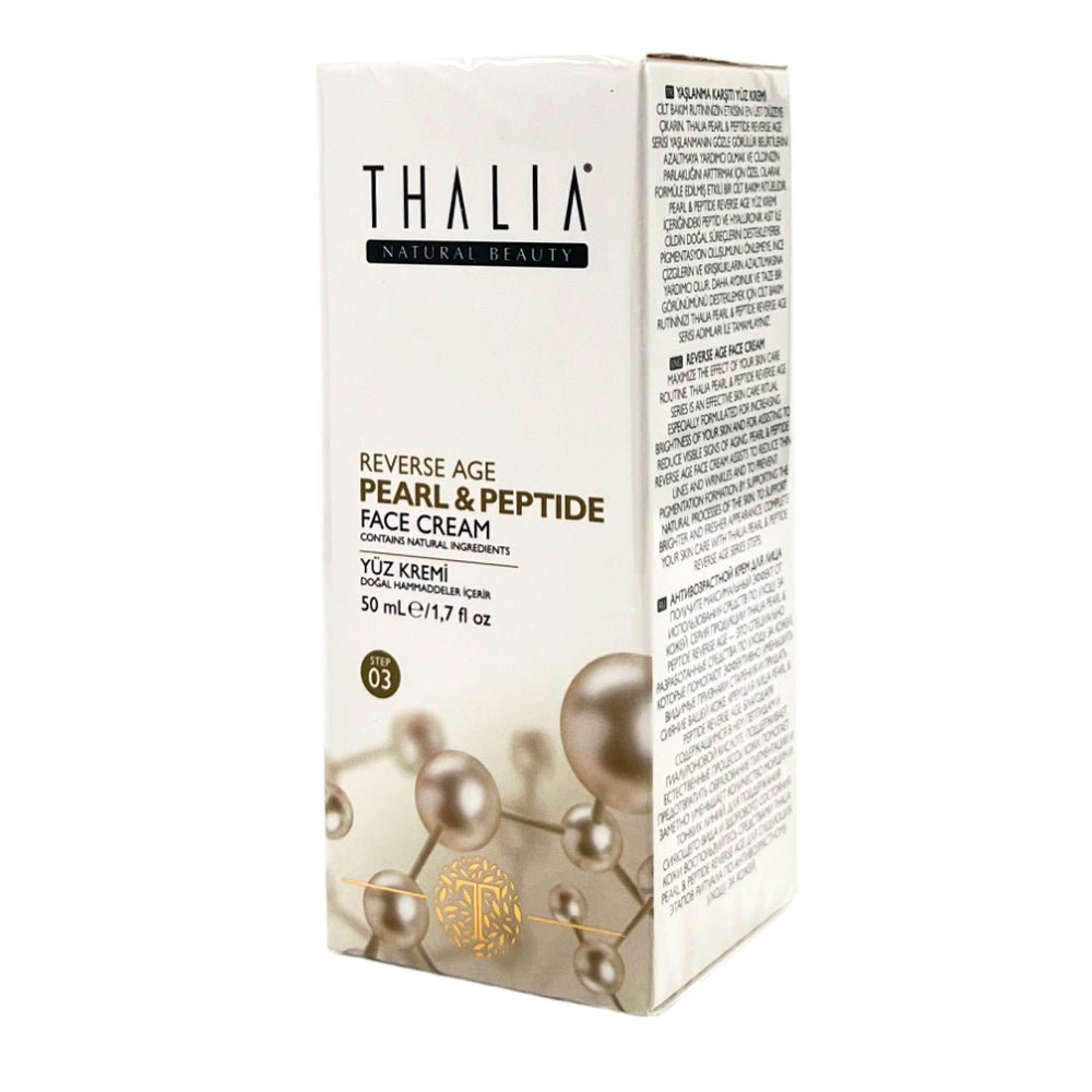 Crema Facial Thalia Antiedad / Pearl & Peptide / (SPF 15) 50 ml - Thalia - Titan.com.pa - 8699490313282