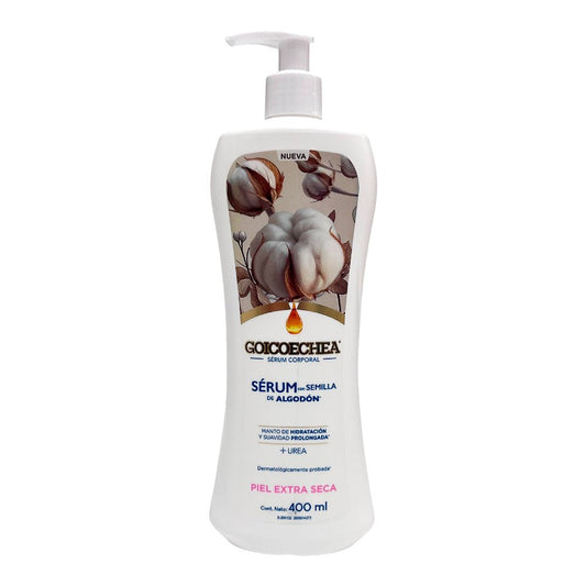Crema Para Cuerpo Goicoechea Con Semilla De Algodón Para Piel Extra Seca 400 ML - Goicochea - Titan.com.pa - 650240069819