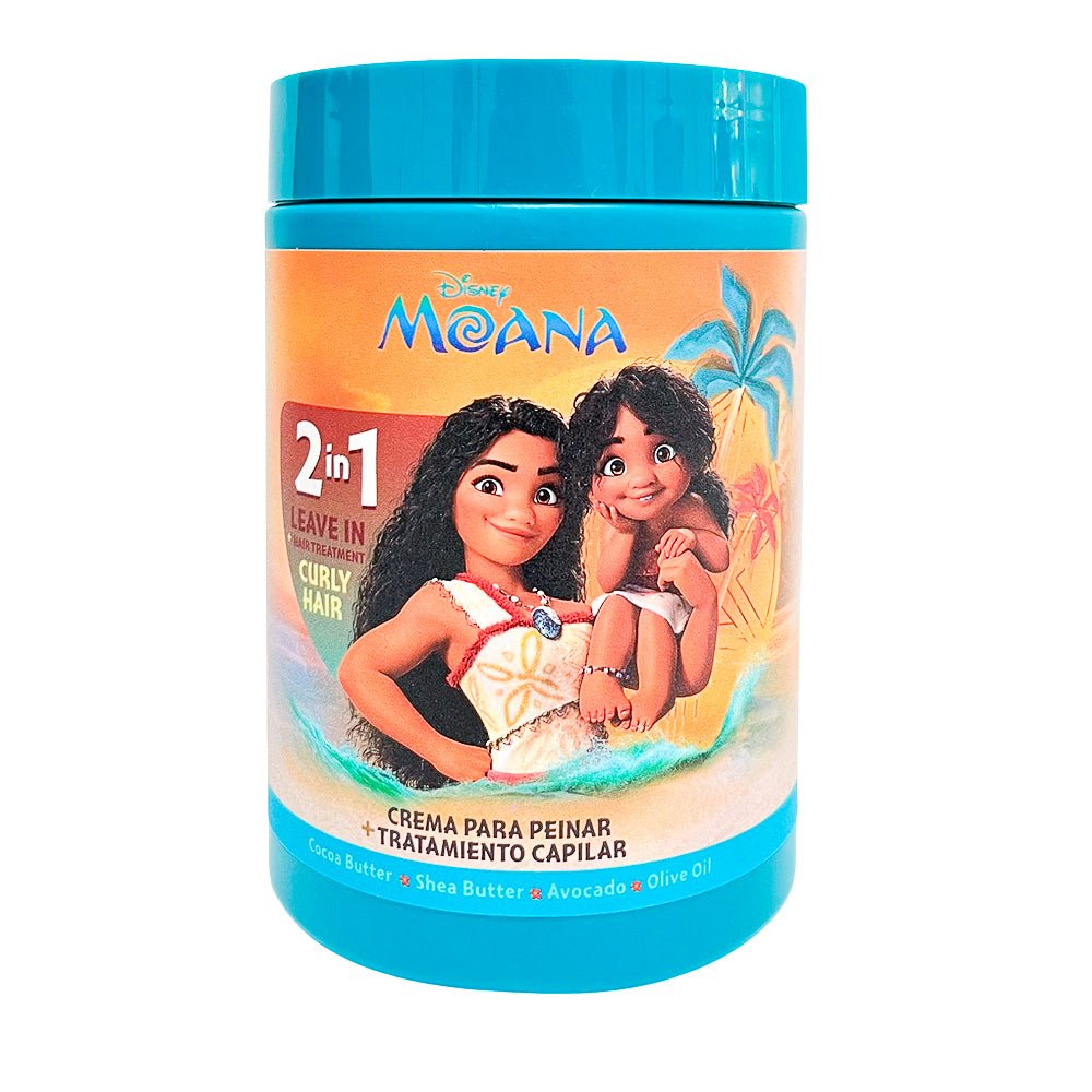 Crema Para Peinar + Tratamiento Capilar Rizos Definidos Moana 1 Kg - Disney - Titan.com.pa - 7453130920237