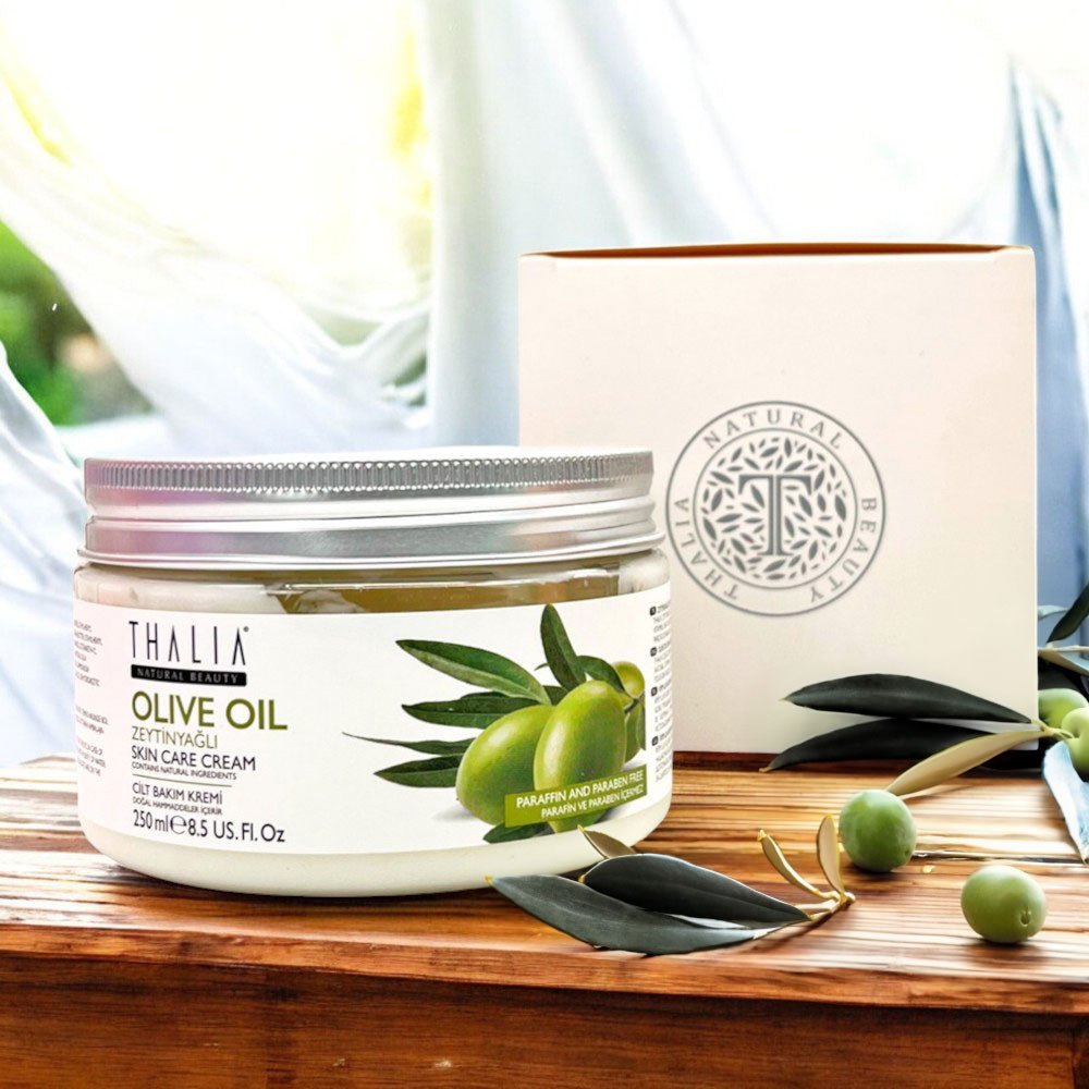 Crema Thalia Con Aceite de Oliva Para Cuidado de la Piel - 250Ml - Thalia - Titan.com.pa - 8699490314029
