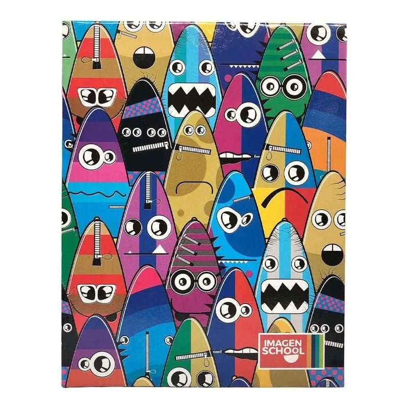 Cuaderno Con Tapa Dura Imagen School 3 Materias 240 Páginas - Surtido - Imagen - Titan.com.pa - 2150108813458