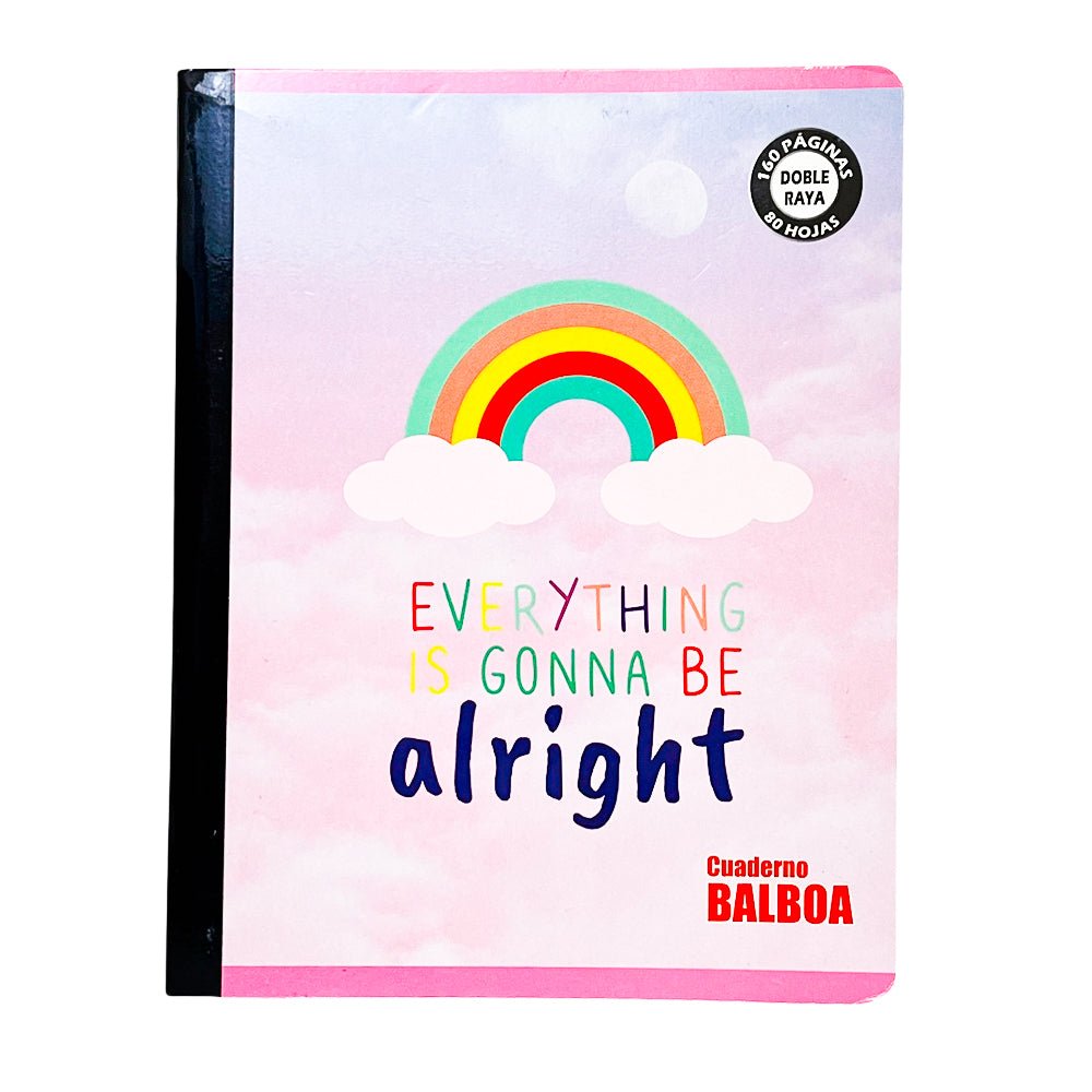 Cuaderno Cosido Balboa / Doble Raya / 160 pag - Balboa - Titan.com.pa - 087444996175