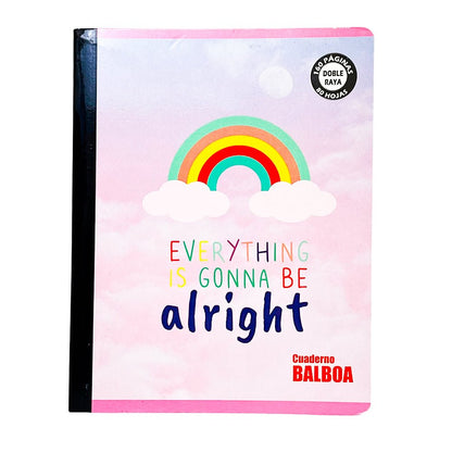 Cuaderno Cosido Balboa / Doble Raya / 160 pag - Balboa - Titan.com.pa - 087444996175