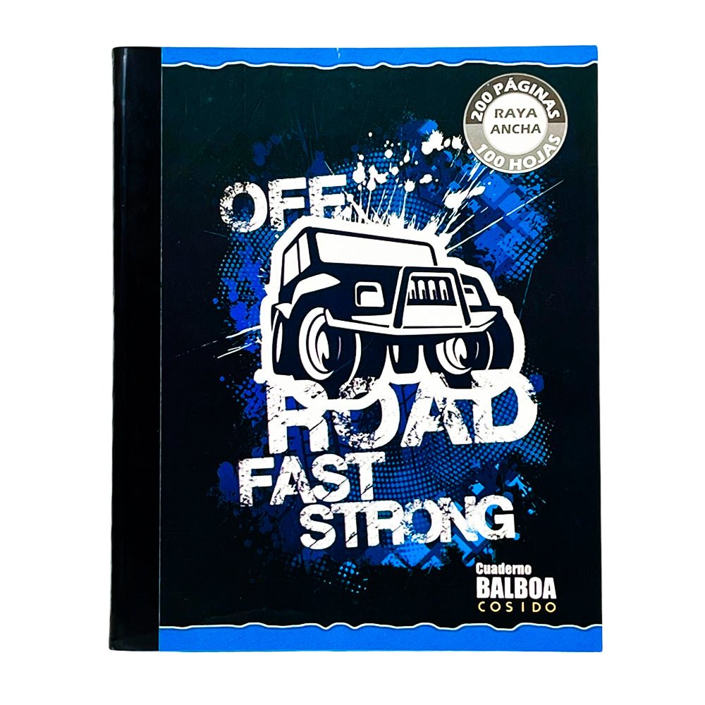Cuaderno Cosido Balboa / Raya Ancha / 200 Pag - Surtido - Balboa - Titan.com.pa - 2120000045059