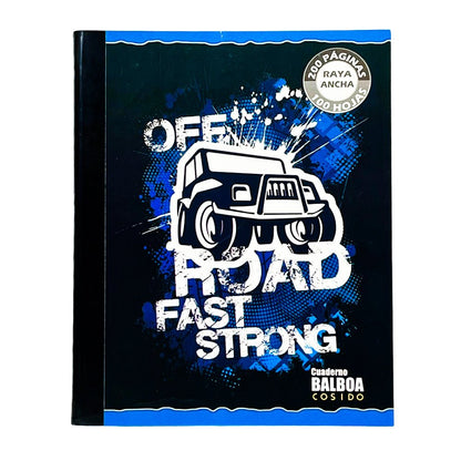 Cuaderno Cosido Balboa / Raya Ancha / 200 Pag - Surtido - Balboa - Titan.com.pa - 2120000045059