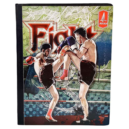 Cuaderno Cosido Grande Doble Raya Corsario Plus 160 Páginas