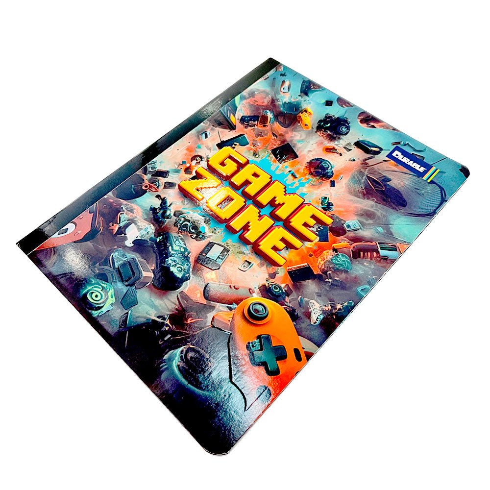 Cuaderno Cosido Grande Durable Para Niño / 200 Páginas / Doble Raya / Surtido - Durable - Titan.com.pa - 2100000890798