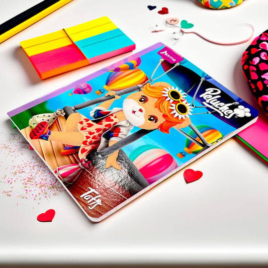 Cuaderno Cosido Grande Norma Peluches - Doble Raya / 200 Páginas / Surtido - Norma - Titan.com.pa - 7702111599116