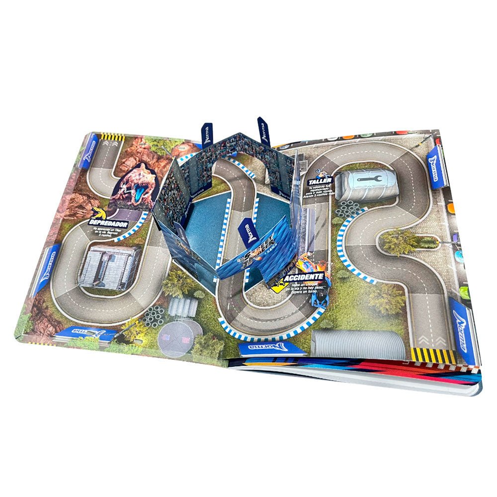 Cuaderno Cosido Grande Norma Street Racer de 96 Páginas / Raya Ancha / Surtido - Norma - Titan.com.pa - 7702111743229