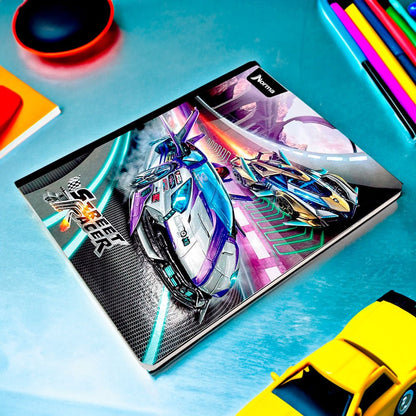Cuaderno Cosido Grande Norma Street Racer - Dibujo / 200 Páginas / Surtido - Norma - Titan.com.pa - 7702111599185