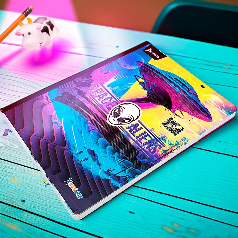 Cuaderno Cosido Grande Norma X - Presarte / Cuadritos / 200 Páginas / Surtido - Norma - Titan.com.pa - 7702111598560