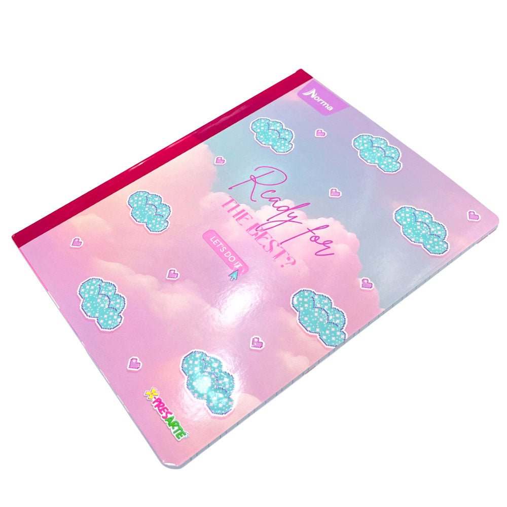 Cuaderno Cosido Grande Norma X - Presarte de 96 Páginas / Doble Raya / Surtido - Norma - Titan.com.pa - 7702111743212