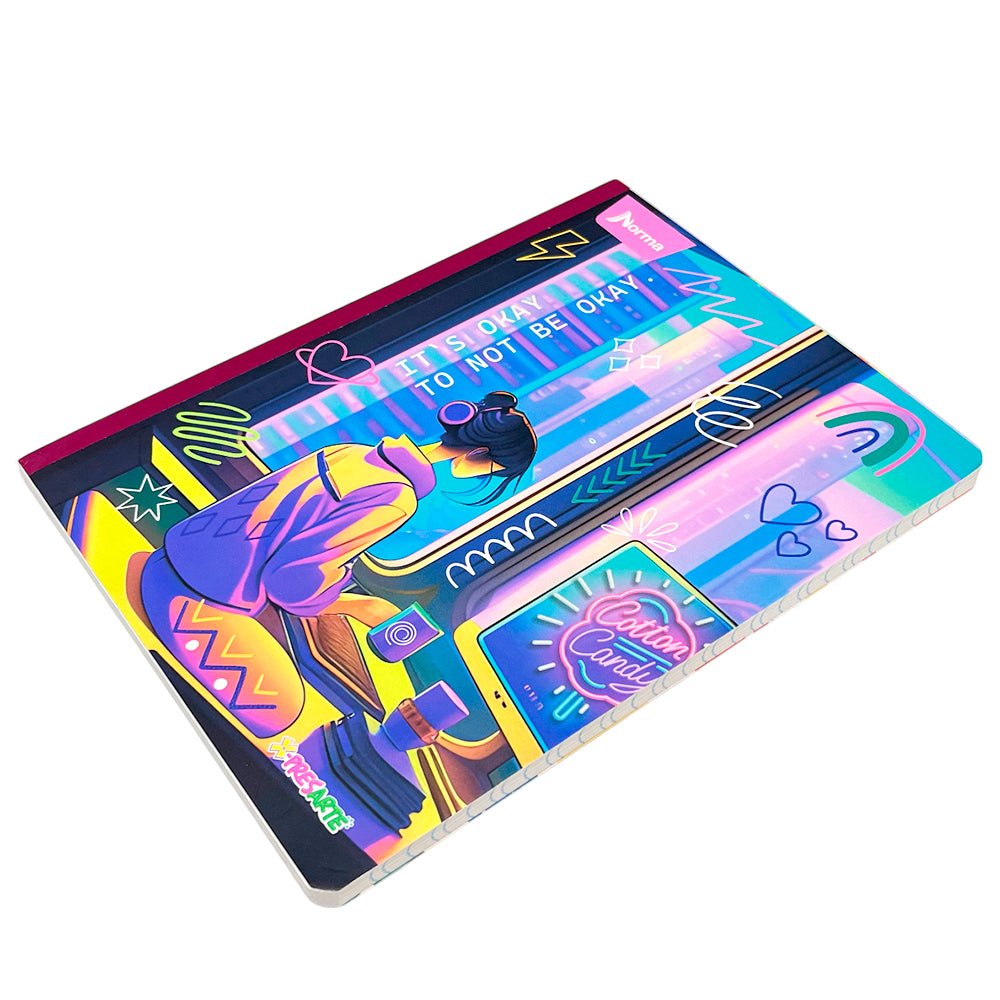 Cuaderno Cosido Grande Norma X - Presarte / Doble Raya / 200 Páginas / Surtido - Norma - Titan.com.pa - 7702111598553