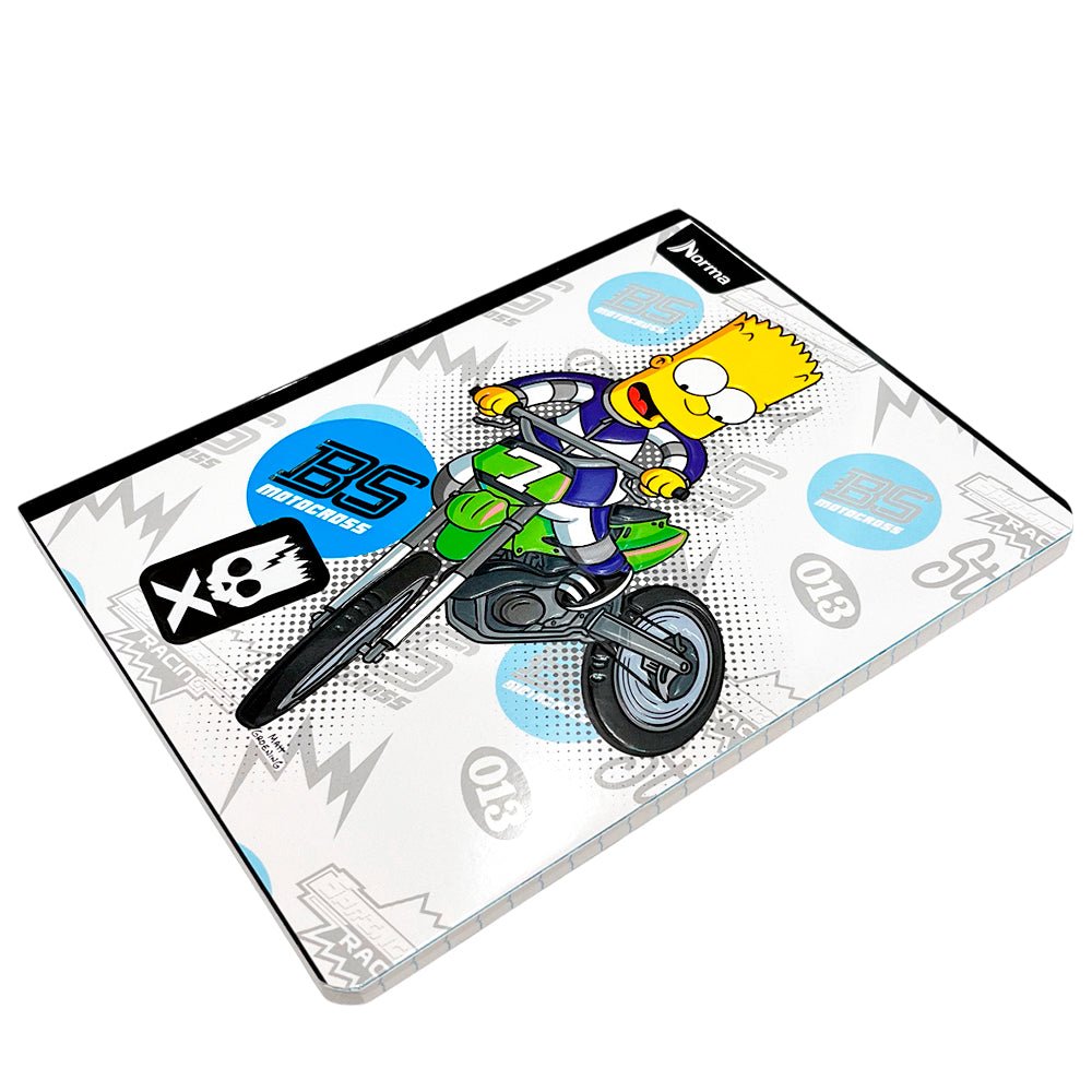 Cuaderno Cosido Grande Raya Ancha Norma Simpson 200 Páginas - Surtido - Norma - Titan.com.pa - 7702111599024