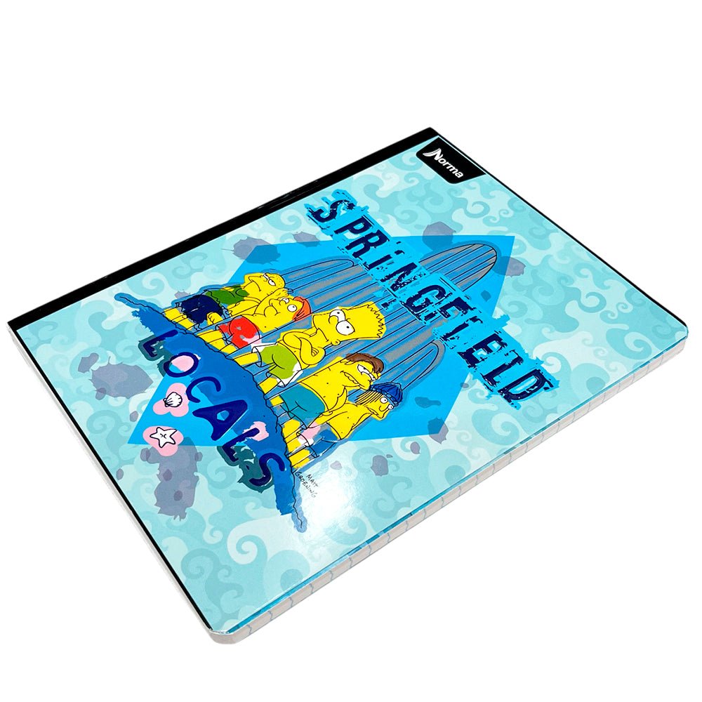 Cuaderno Cosido Grande Raya Ancha Norma Simpson 200 Páginas - Surtido - Norma - Titan.com.pa - 7702111599024