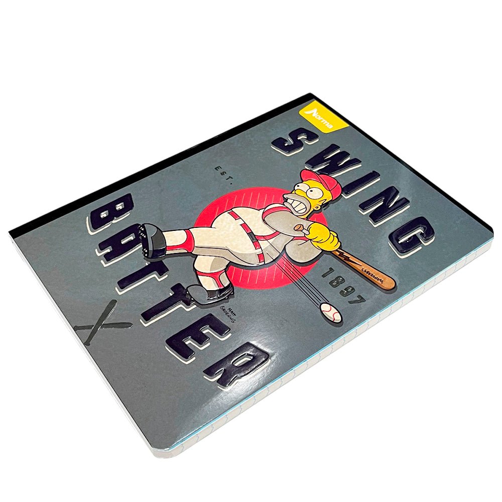 Cuaderno Cosido Grande Raya Ancha Norma Simpson 200 Páginas - Surtido - Norma - Titan.com.pa - 7702111599024