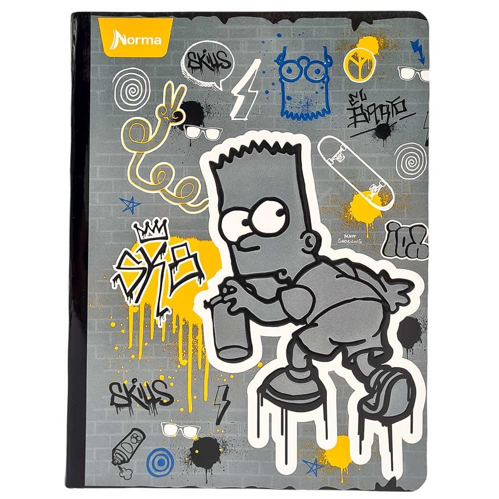 Cuaderno Cosido Grande Raya Ancha Norma Simpson 200 Páginas - Surtido - Norma - Titan.com.pa - 7702111599024