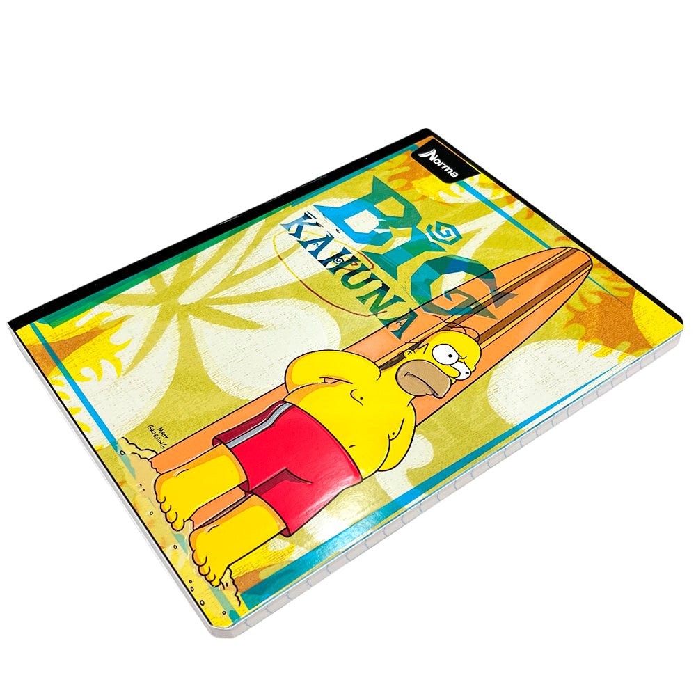 Cuaderno Cosido Grande Raya Ancha Norma Simpson 200 Páginas - Surtido - Norma - Titan.com.pa - 7702111599024