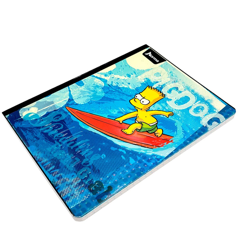 Cuaderno Cosido Grande Raya Ancha Norma Simpson 200 Páginas - Surtido - Norma - Titan.com.pa - 7702111599024