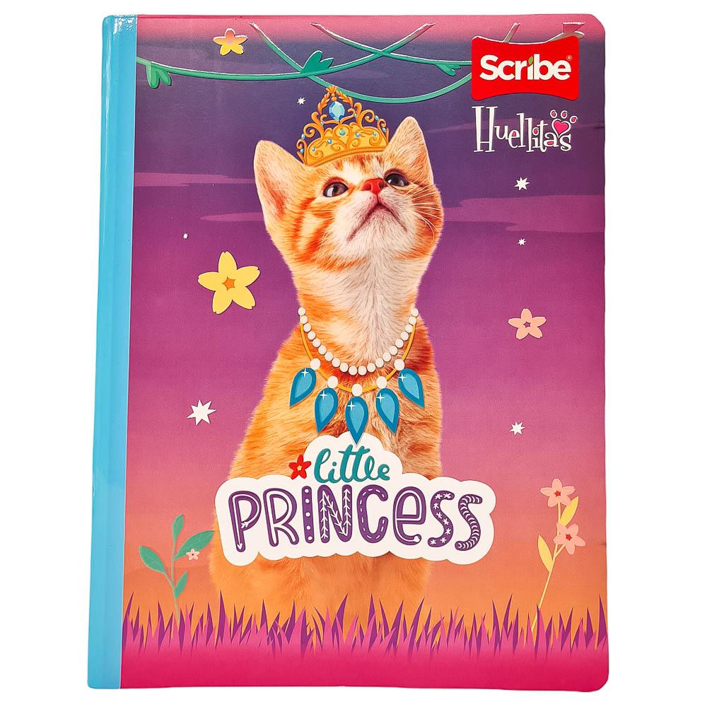 Cuaderno Cosido Grande Raya Ancha Scribe Huellitas 200 Páginas - Surtido