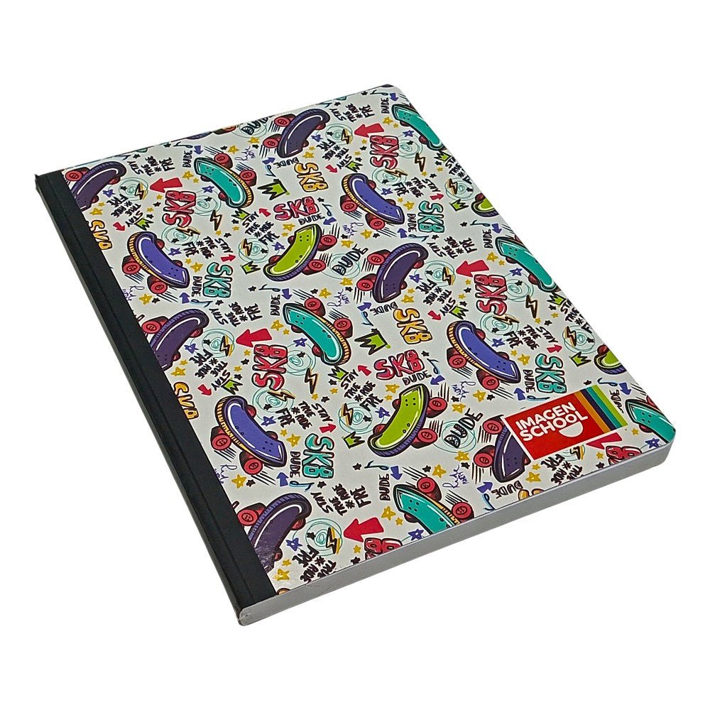 Cuaderno Cosido Imagen School / Raya Ancha / 5 Materias 300 Pag - Surtido - Imagen School - Titan.com.pa - 7450043093263