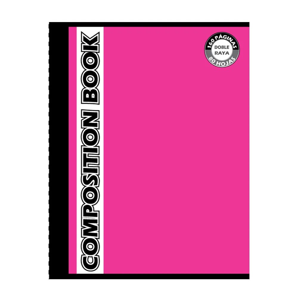 Cuaderno Cosido Mediano Composition - 160 Páginas / Doble Raya / Surtido - Composition - Titan.com.pa - 87444102088