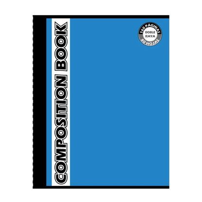 Cuaderno Cosido Mediano Composition - 160 Páginas / Doble Raya / Surtido - Composition - Titan.com.pa - 87444102088