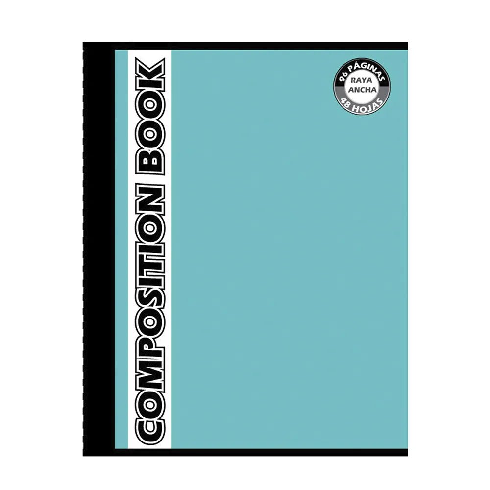 Cuaderno Cosido Mediano Composition de 96 Páginas / Raya Ancha / Surtido - Composition - Titan.com.pa - 87444102033