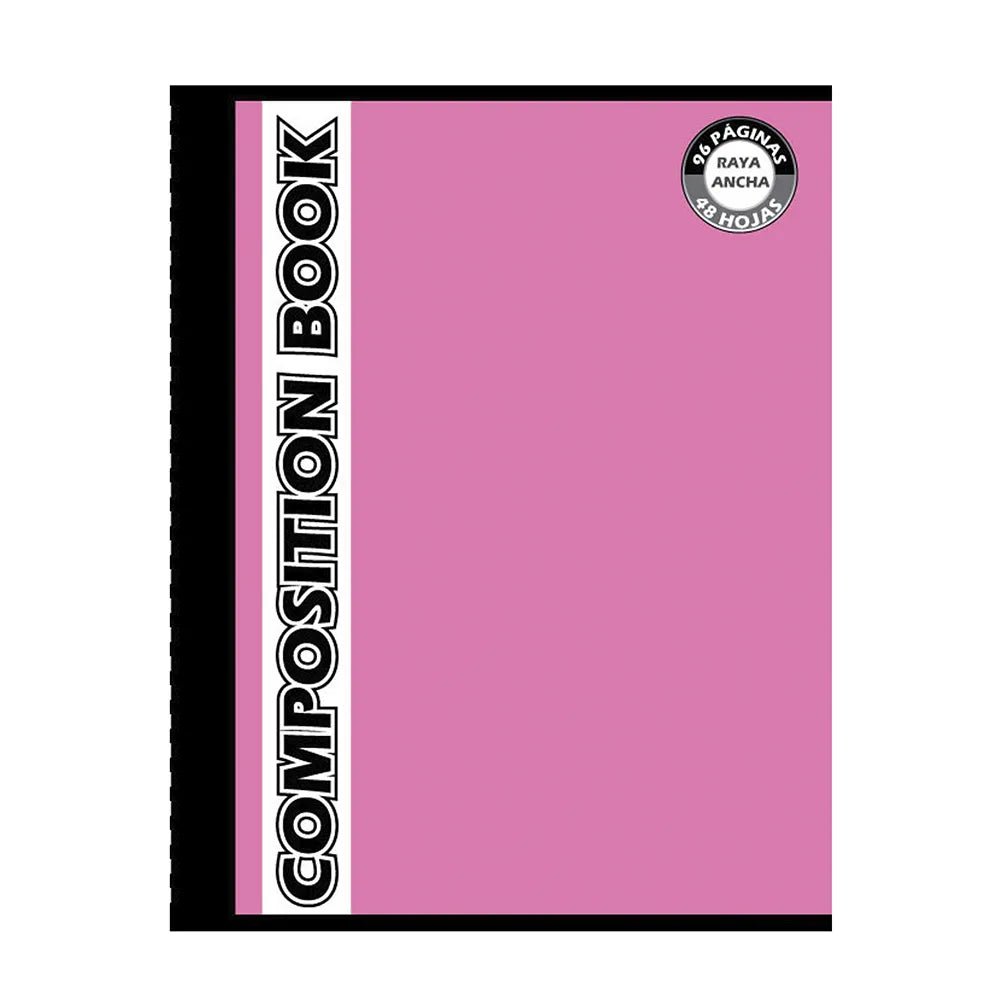 Cuaderno Cosido Mediano Composition de 96 Páginas / Raya Ancha / Surtido - Composition - Titan.com.pa - 87444102033