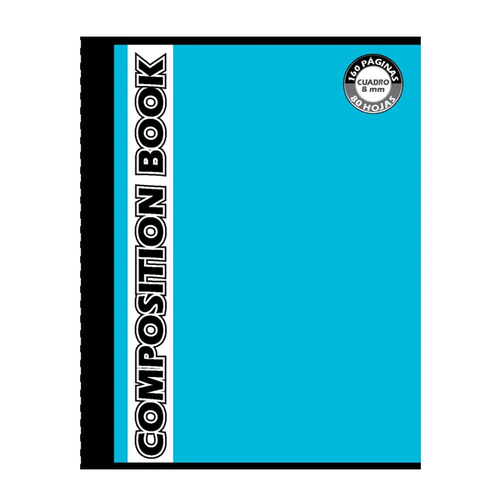 Cuaderno Cosido Mediano Composition de Cuadritos / 160 Páginas / Surtido - Corsario - Titan.com.pa - 87444102156