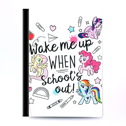 Cuaderno Cosido Mediano Cuadritos My Little Pony de 200 Páginas