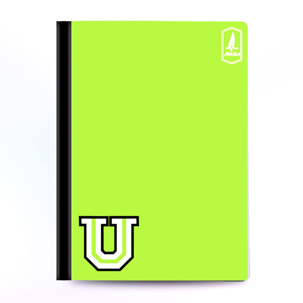 Cuaderno Cosido Mediano Doble Raya Águila University de 200 Páginas
