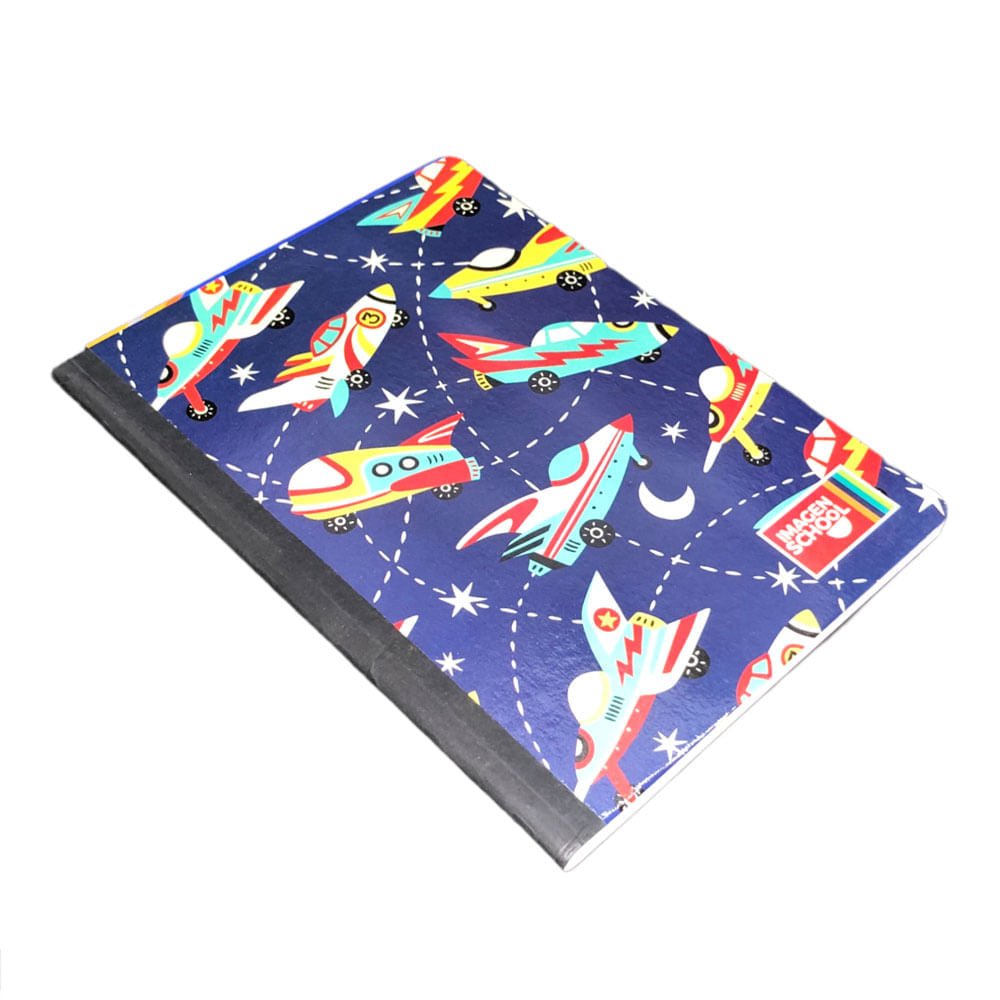 Cuaderno Cosido Mediano Raya Ancha Imagen School de 200 Páginas - Surtido