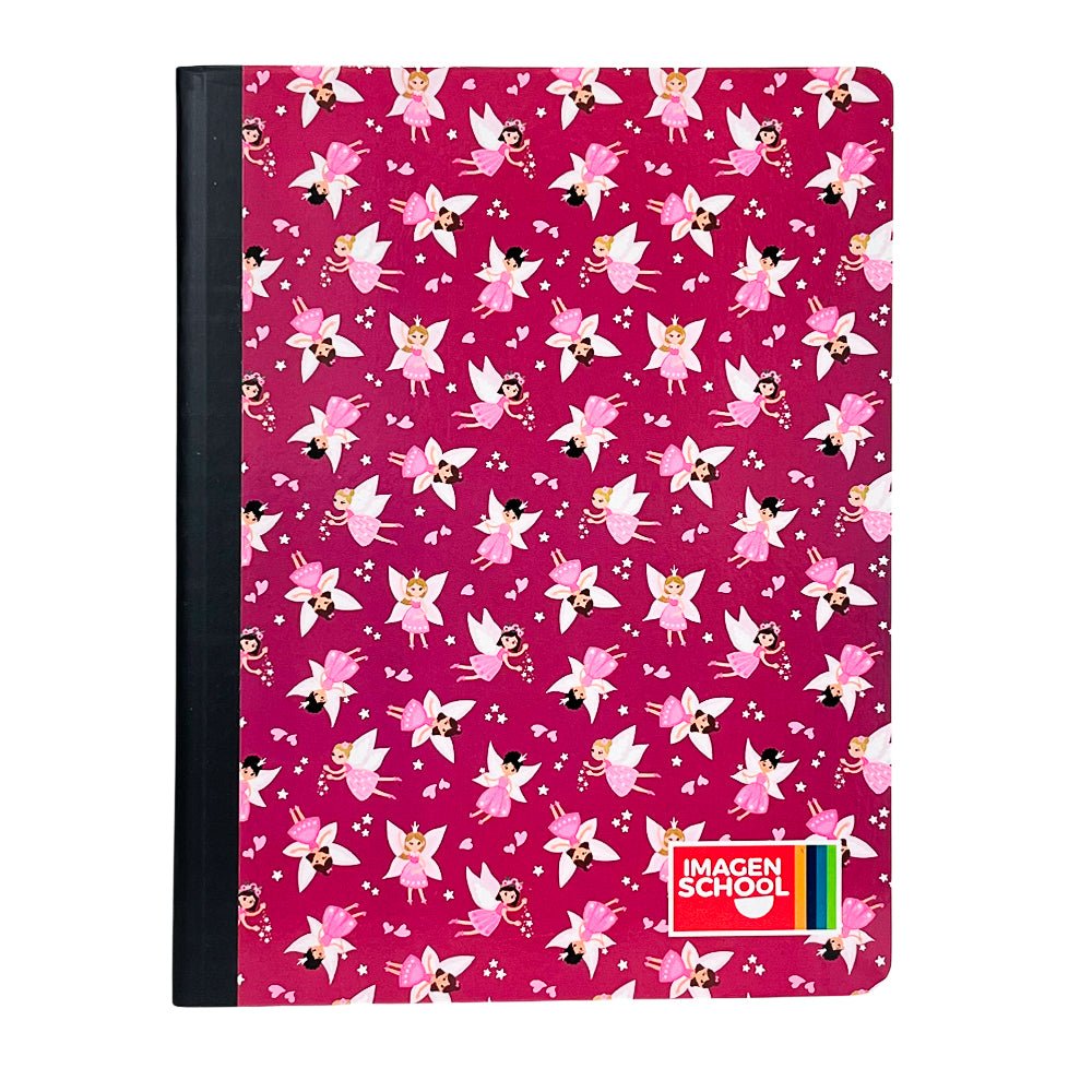 Cuaderno Cosido Mediano Raya Ancha Imagen School Love de 200 Páginas - Surtido - Imagen School - Titan.com.pa - 7450043001688