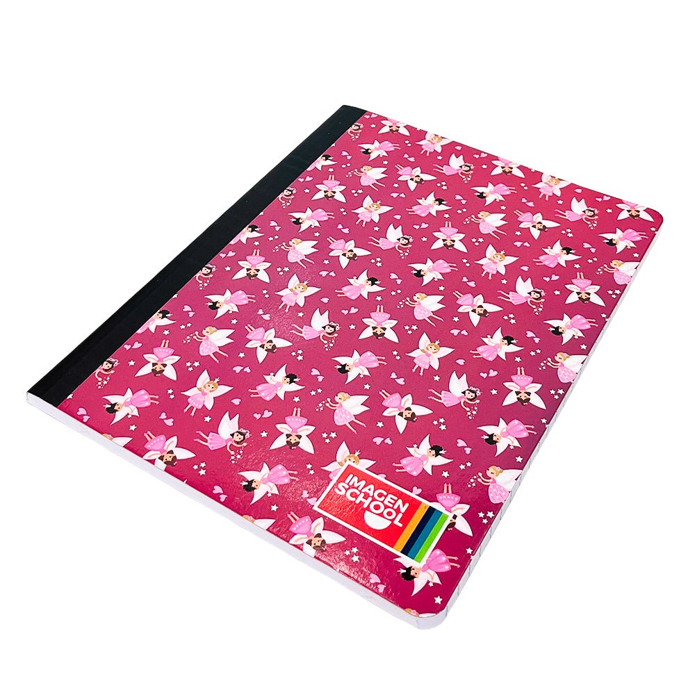 Cuaderno Cosido Mediano Raya Ancha Imagen School Love de 200 Páginas - Surtido - Imagen School - Titan.com.pa - 7450043001688