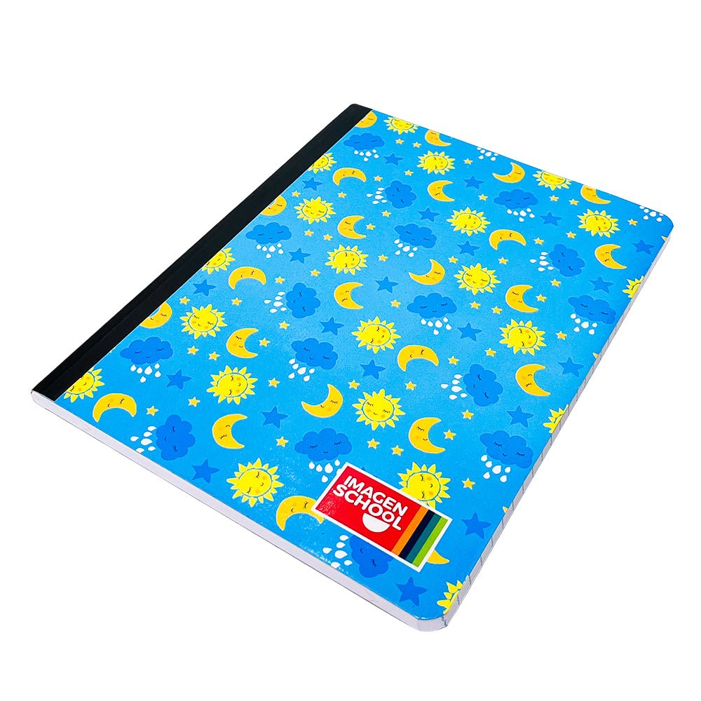 Cuaderno Cosido Mediano Raya Ancha Imagen School Love de 200 Páginas - Surtido - Imagen School - Titan.com.pa - 7450043001688