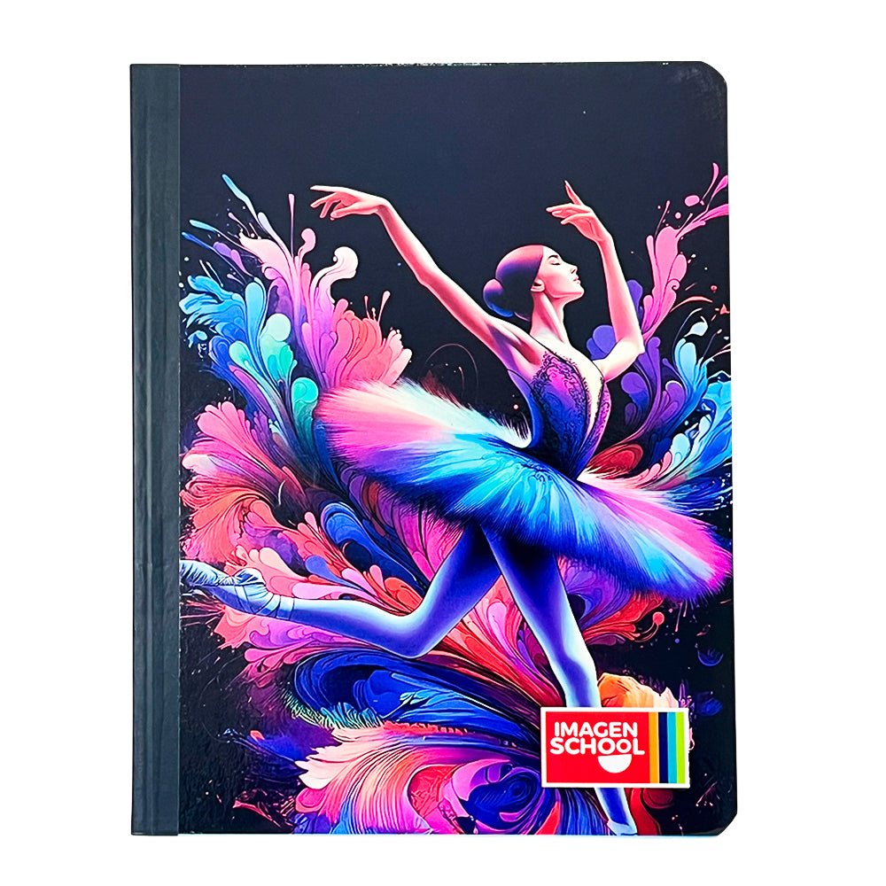 Cuaderno Cosido Mediano Raya Ancha Imagen School Owl de 200 Páginas - Surtido - Imagen School - Titan.com.pa - 7450043001725
